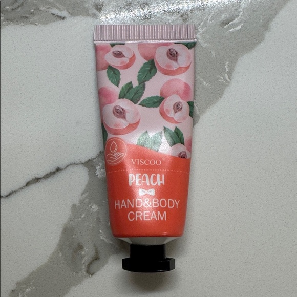 🌸5/$25🌸 Viscoo peach hand & body cream - Picture 2 of 2